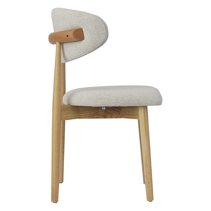 Стул Stone кремового цвета - лучшие Обеденные стулья в INMYROOM