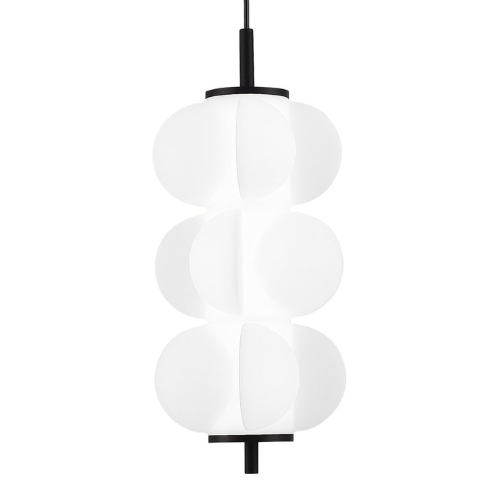 Светильник подвесной ST-Luce Черный/Белый LED 1*9W 3000K TALISMAN - лучшие Подвесные светильники в INMYROOM