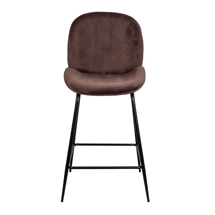 Стул барный Adam коричневого цвета - купить Барные стулья по цене 9547.0