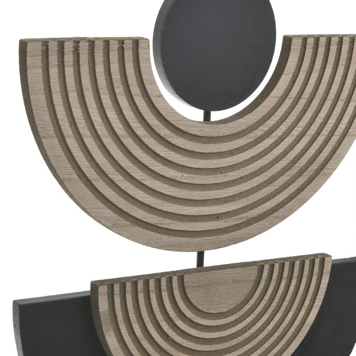 Декор настенный Form черно-бежевого цвета - купить Декор стен по цене 4680.0