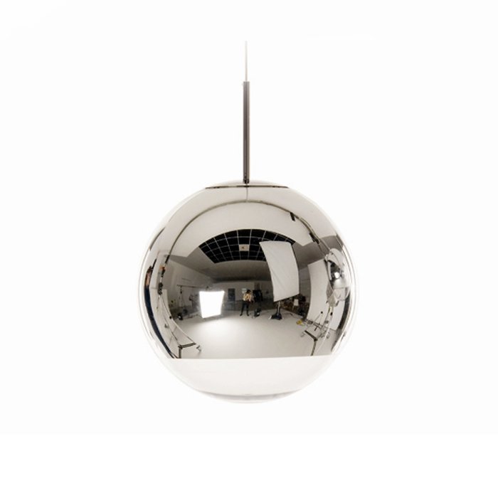 Подвесной светильник Tom Dixon Mirror Ball из металла в виде зеркального шара