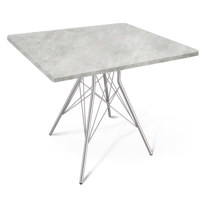 Обеденный стол Francis светло-серого цвета