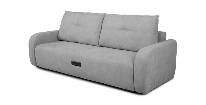 Прямой диван-кровать Энио серого цвета - купить Прямые диваны по цене 82440.0