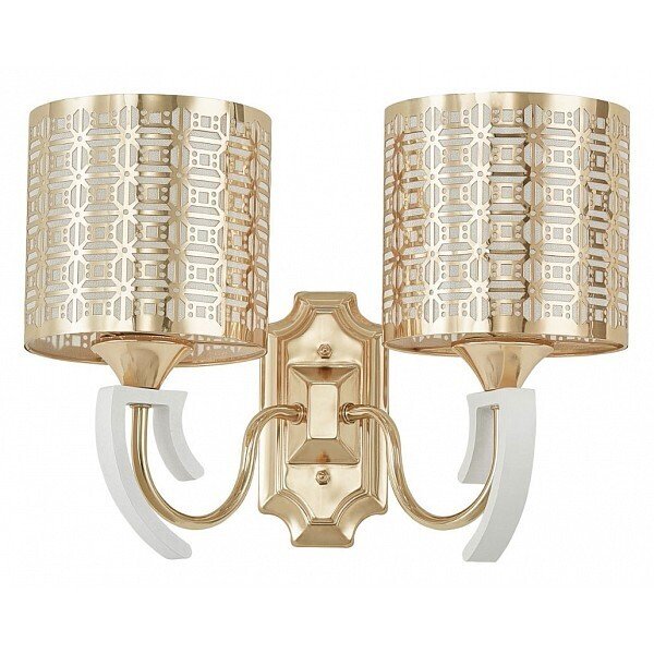 Бра Florentia-8857 308857/2W Wh/Gd