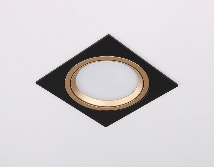 Встраиваемый светильник GX Standard tech TN51918 (металл, цвет черный) - лучшие Встраиваемые споты в INMYROOM