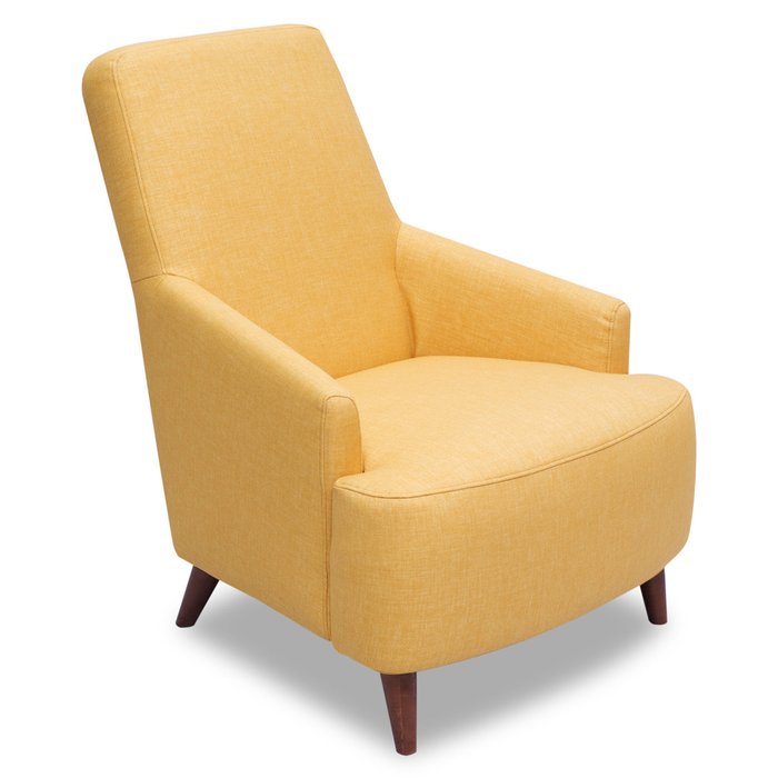 Кресло "Флен" желтое - лучшие Интерьерные кресла в INMYROOM