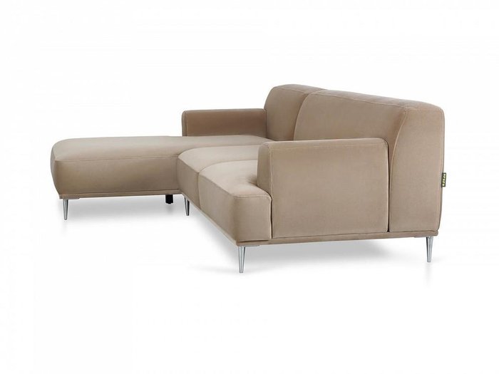 Угловой диван Portofino светло-коричневого цвета - лучшие Угловые диваны в INMYROOM