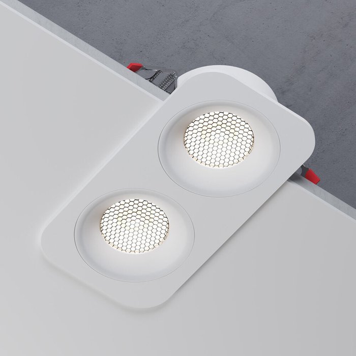Светильник встраиваемый 20W 4000K белый IP44 15277/LED Tetro - лучшие Потолочные светильники в INMYROOM Светильник встраиваемый 20W 4000K белый IP44 15277/LED Tetro - лучшие Потолочные светильники в INMYROOM