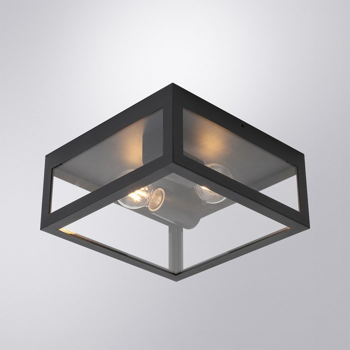 Уличный потолочный светильник Arte Lamp BELFAST A4569PF-2BK - купить Потолочные уличные светильники по цене 6490.0