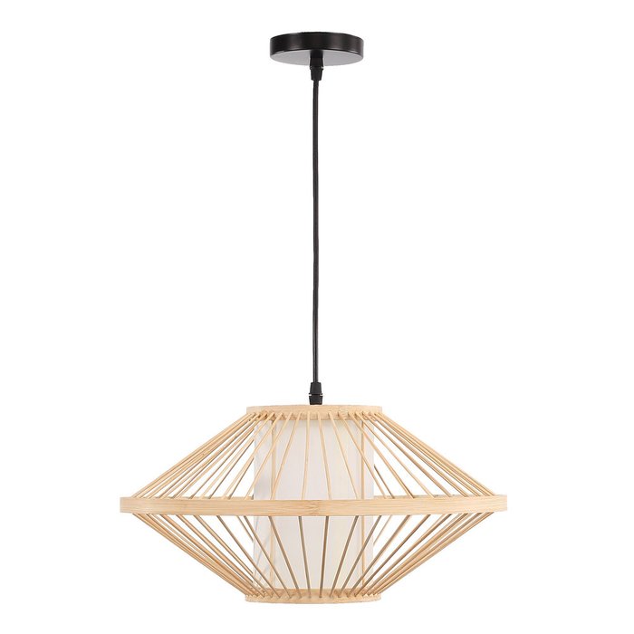 Светильник подвесной ST-Luce Древесный/Белый E27 1*40W ALMA - купить Соединитель (коннектор) для треков по цене 8900.0 Светильник подвесной ST-Luce Древесный/Белый E27 1*40W ALMA - купить Соединитель (коннектор) для треков по цене 8900.0
