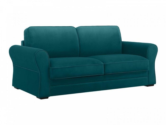 Диван-кровать Belgian зелено-голубого цвета  - купить Прямые диваны по цене 130806.0