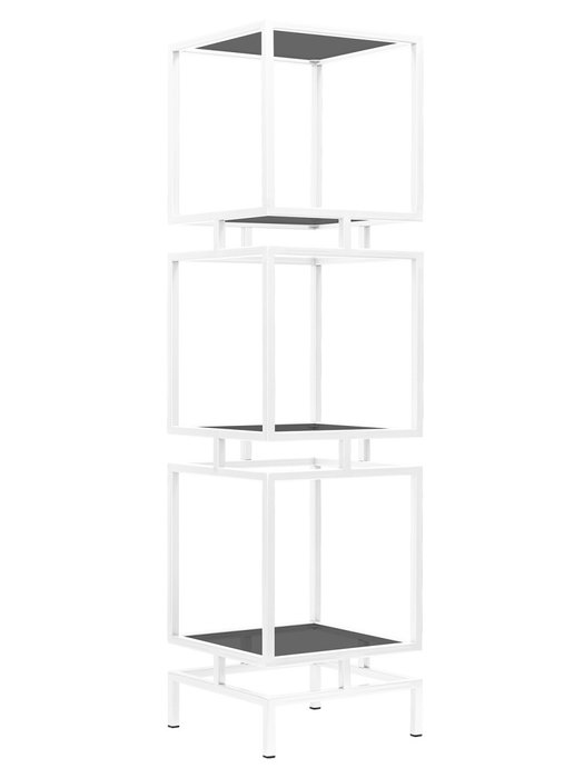 Стеллаж Cubic-3 белого цвета