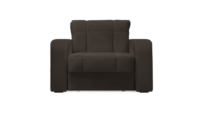 Кресло-кровать Дендра темно-коричневого цвета - купить Интерьерные кресла по цене 49100.0