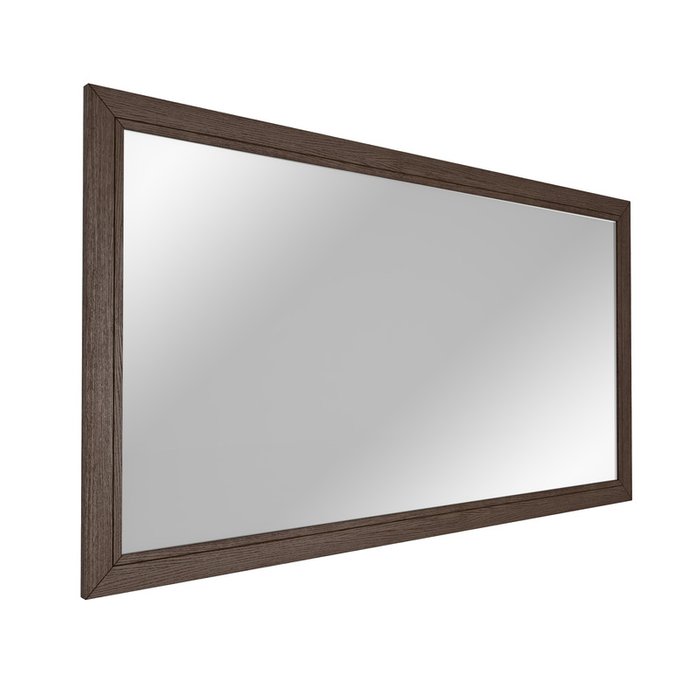 Настенное зеркало Линии 150х80 темно-коричневого цвета - купить Настенные зеркала по цене 24400.0