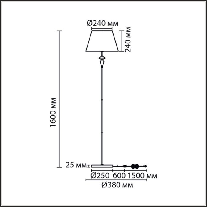Торшер с выключателем Lumion Vermont 8275/1F латунь/зеленый, металл/керамика/ткань Е27 1*60W 220V - купить Торшеры по цене 12075 Торшер с выключателем Lumion Vermont 8275/1F латунь/зеленый, металл/керамика/ткань Е27 1*60W 220V - купить Торшеры по цене 12075