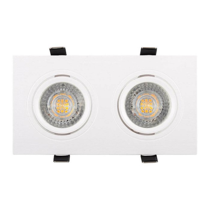 Встраиваемый светильник DK3022-WH (пластик, цвет белый) - лучшие Встраиваемые споты в INMYROOM