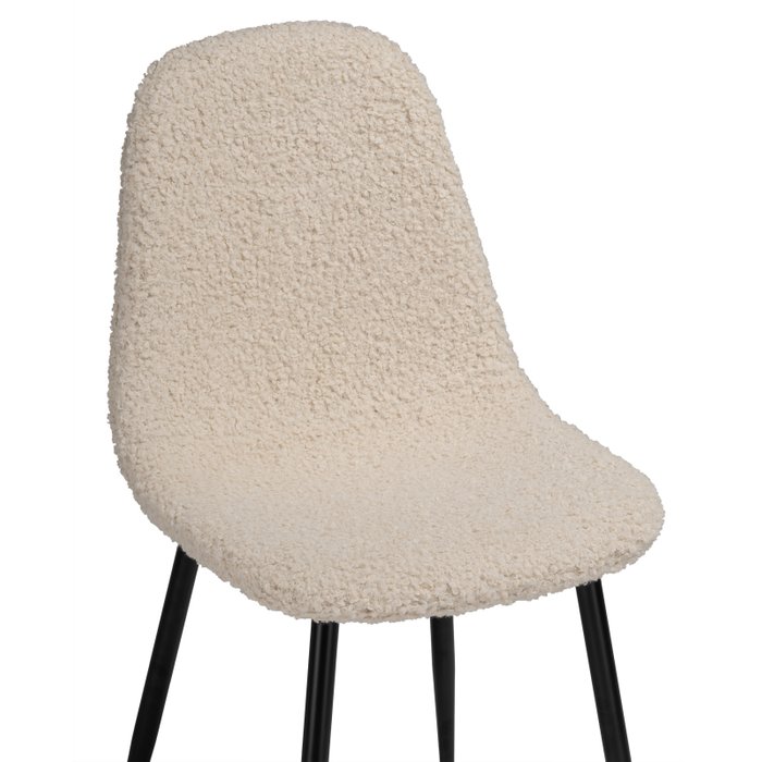 Стул Lilu бело-бежевого цвета - лучшие Обеденные стулья в INMYROOM