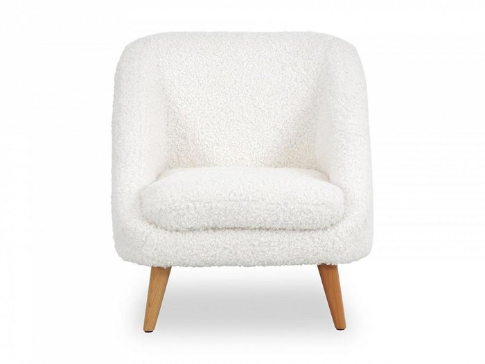 Кресло Corsica белого цвета - купить Интерьерные кресла по цене 43790.0