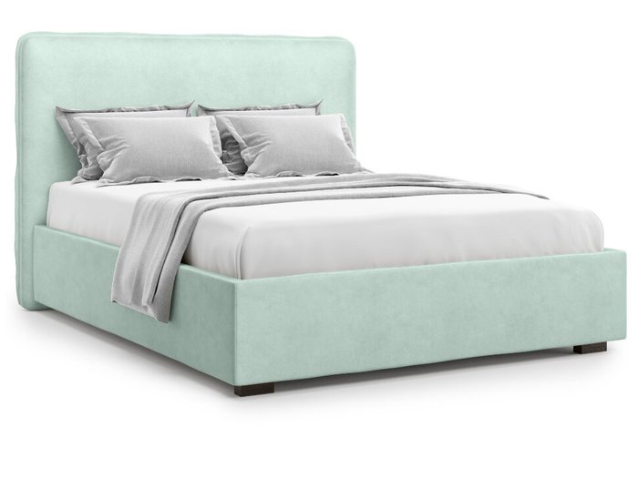 Кровать Brachano 180х200 бирюзового цвета с подъемным механизмом - купить Кровати для спальни по цене 44000.0