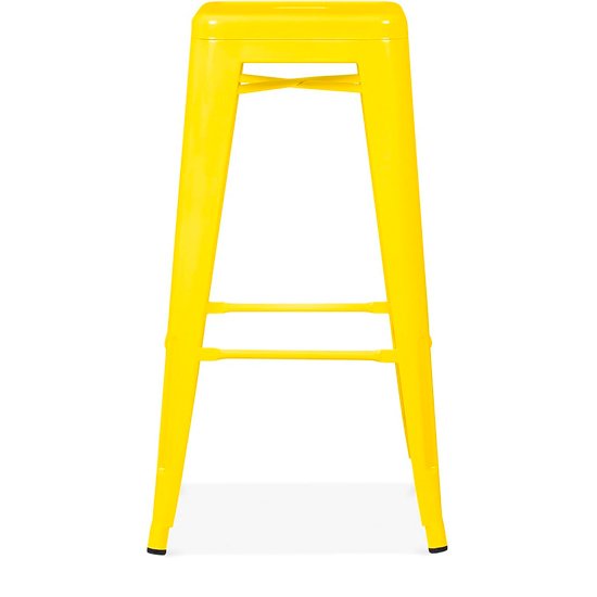 Барный стул Tolix 75 желтого цвета - купить Барные стулья по цене 3790.0