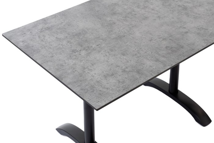 Обеденный стол Easy 2 с серой столешницей - лучшие Обеденные столы в INMYROOM
