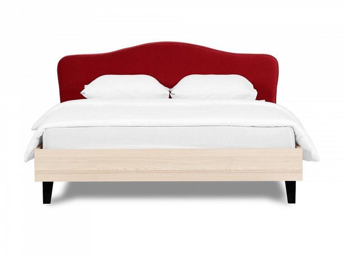 Кровать Queen II Elizabeth 160х200 с изголовьем красного цвета - купить Кровати для спальни по цене 40425.0