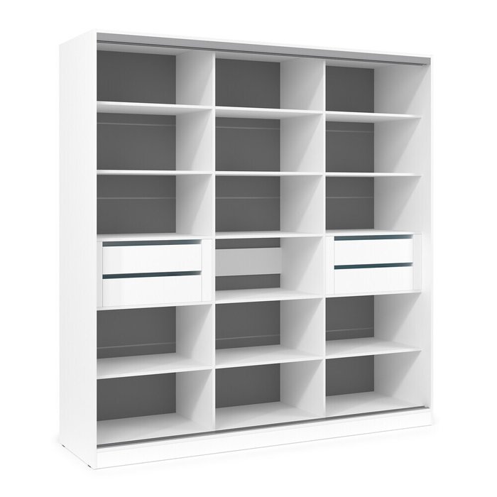 Шкаф-купе Comfort 18.9 белого цвета - купить Шкафы-купе по цене 75318 Шкаф-купе Comfort 18.9 белого цвета - купить Шкафы-купе по цене 75318