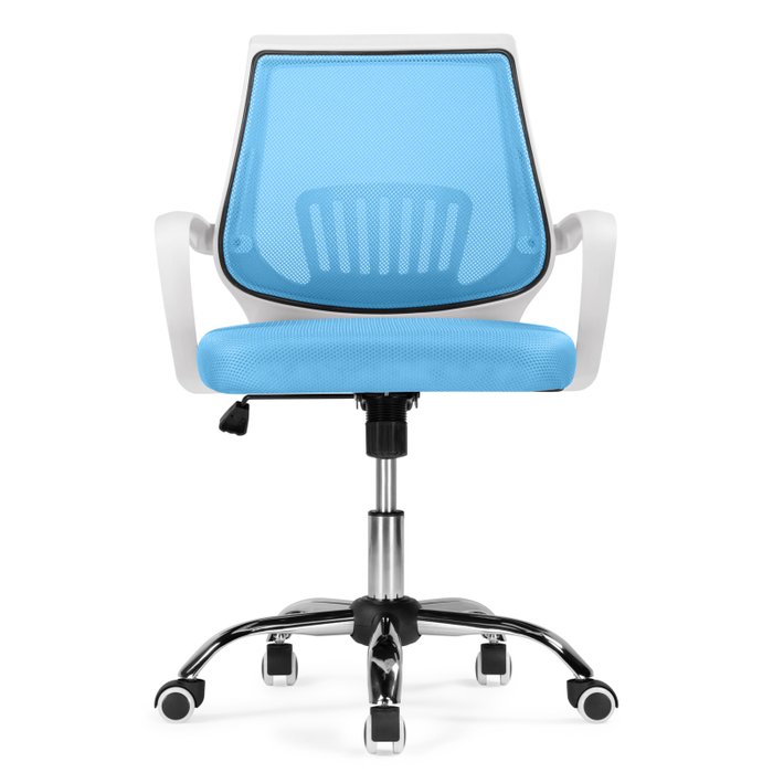 Кресло офисное Ergoplus голубого цвета - лучшие Офисные кресла в INMYROOM