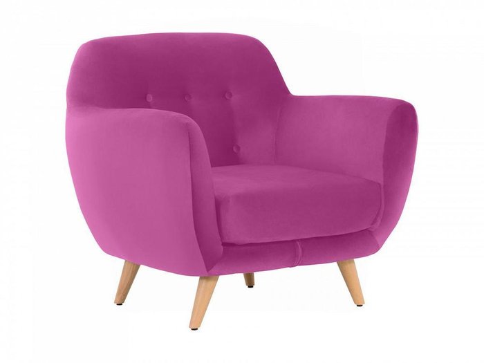 Кресло Loa розового цвета - купить Интерьерные кресла по цене 40860.0