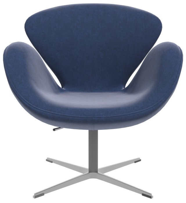 Кресло Эми темно-синего цвета - купить Интерьерные кресла по цене 58079.0