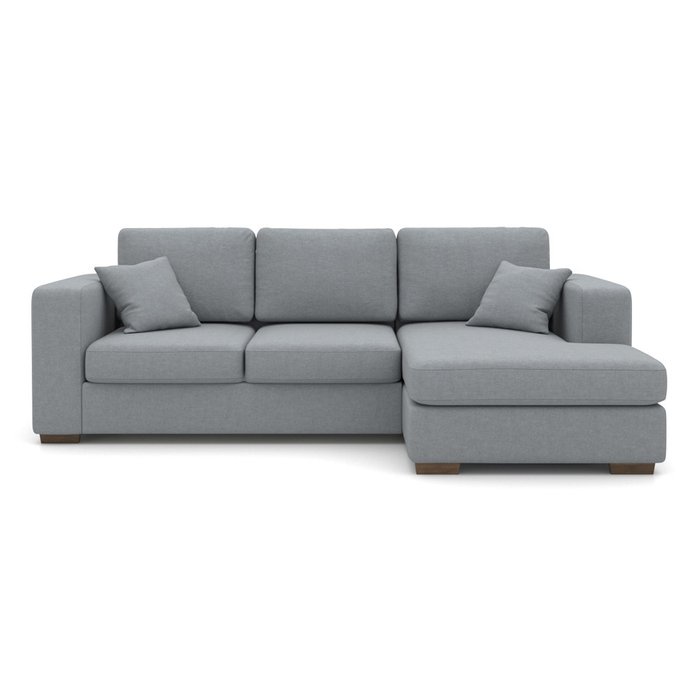 Угловой диван-кровать Morti EKL серого цвета - купить Угловые диваны по цене 88100.0