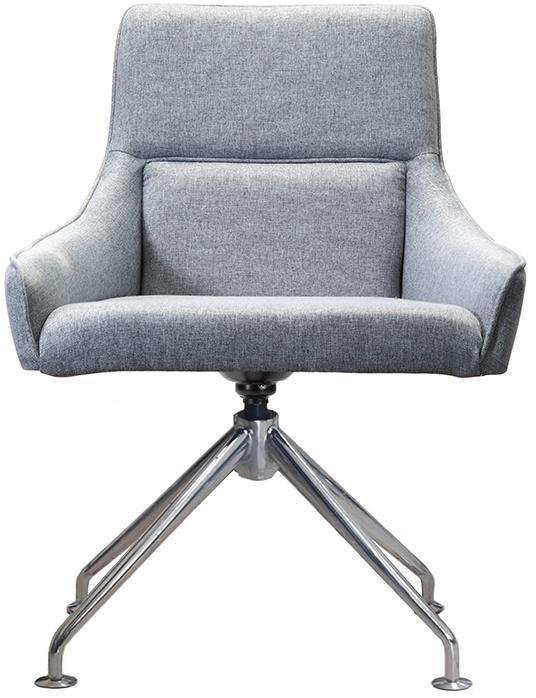 Стул Jean Spider Сканди серого цвета - купить Офисные кресла по цене 18645.0