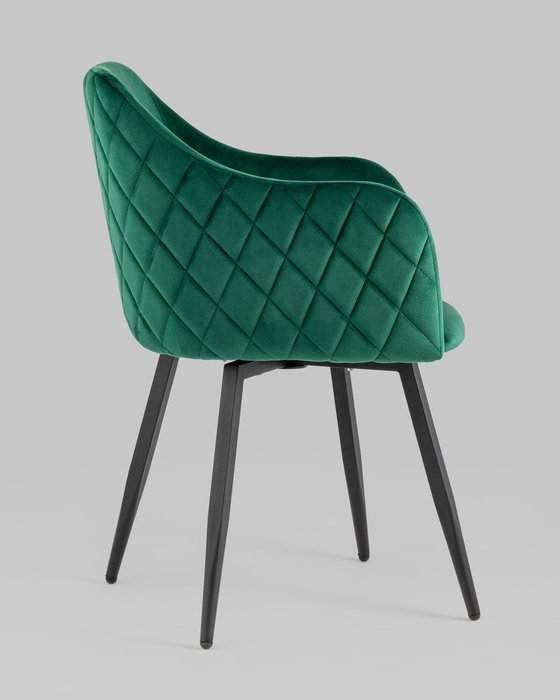 Стул вращающийся Ника изумруного цвета - лучшие Обеденные стулья в INMYROOM