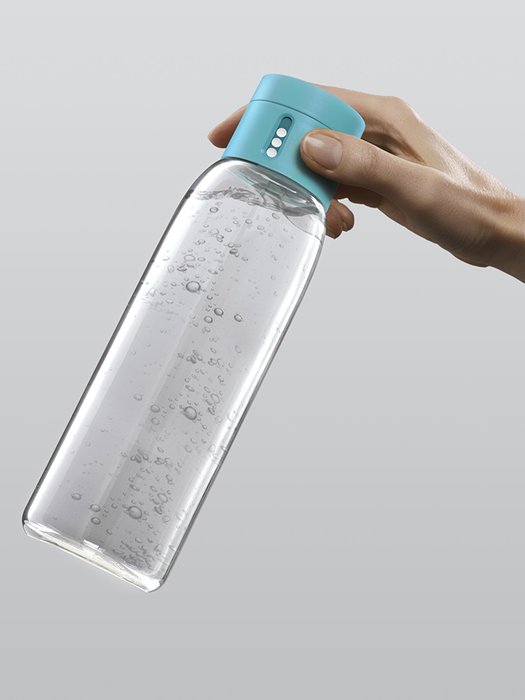 Бутылка для воды dot 600 мл голубая - купить Емкости для хранения по цене 1760.0