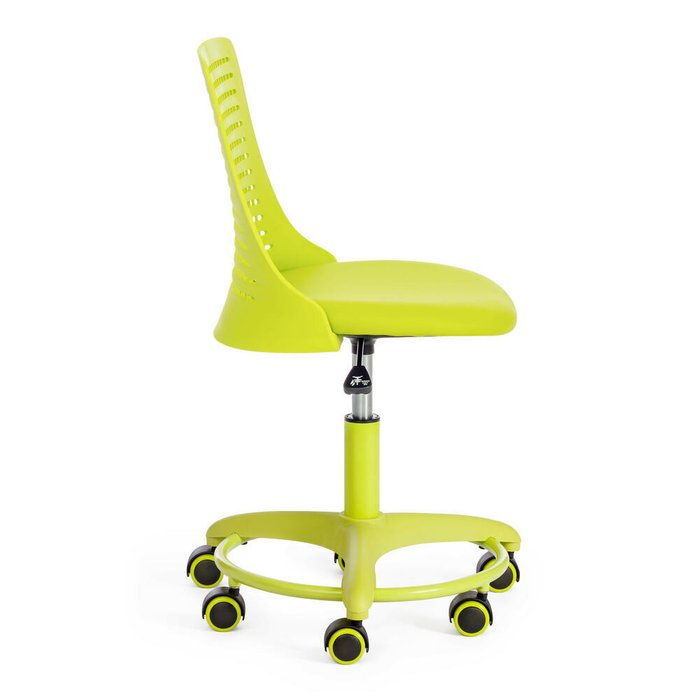Кресло детское компьютерное Kiddy салатового цвета - купить Детские стулья по цене 3910.0