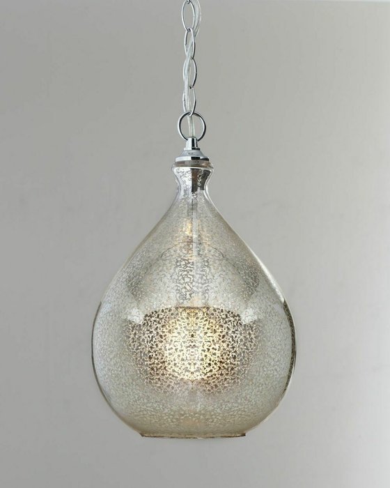 Подвесной светильник Табита серебряного цвета - лучшие Подвесные светильники в INMYROOM