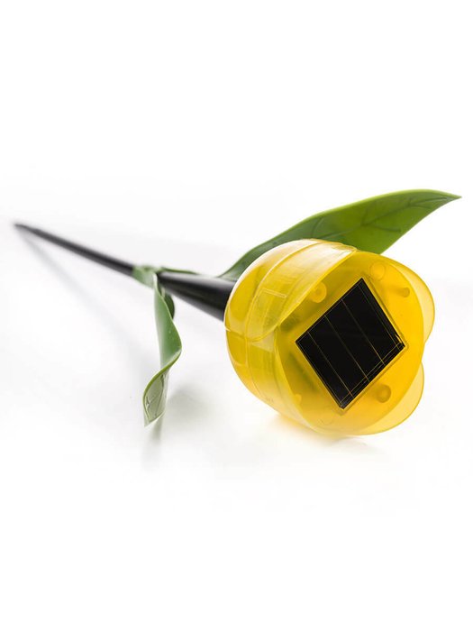 Светильник на солнечных батареях Promo USL-C-452/PT305 Yellow Tulip (пластик, цвет желтый) - лучшие Наземные светильники в INMYROOM Светильник на солнечных батареях Promo USL-C-452/PT305 Yellow Tulip (пластик, цвет желтый) - лучшие Наземные светильники в INMYROOM