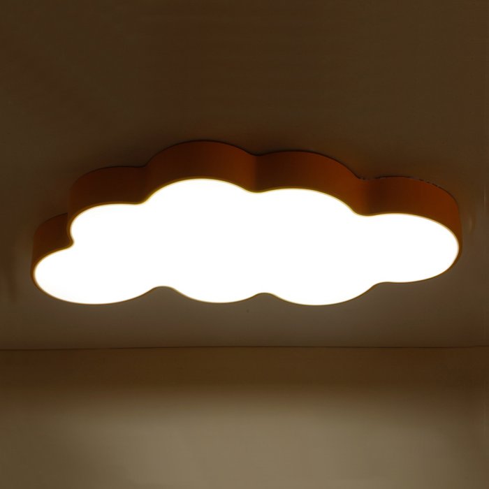 Потолочный светильник Cloud L белого цвета - купить Потолочные светильники в детскую по цене 26440.0