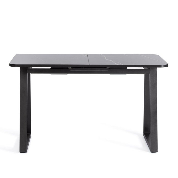 Раздвижной обеденный стол Maltido черного цвета - лучшие Обеденные столы в INMYROOM