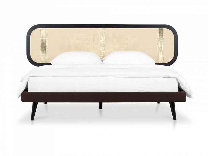 Кровать Male 160х200 с основанием коричневого цвета - купить Кровати для спальни по цене 109700.0
