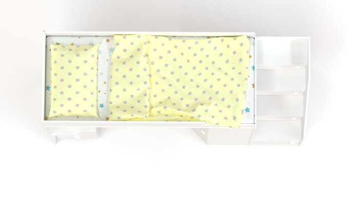 Кровать чердак Ridgimmi 11.1 80х190 белого цвета - лучшие Кровати-чердаки в INMYROOM
