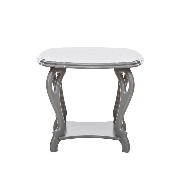 Кофейный стол П серого цвета - купить Кофейные столики по цене 9181.0