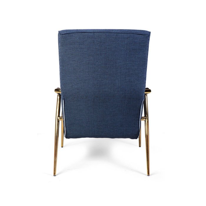 Кресло Evimera синего цвета - лучшие Интерьерные кресла в INMYROOM