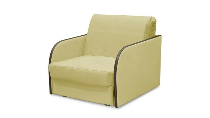 Кресло-кровать Барто Лайт желто-бежевого цвета