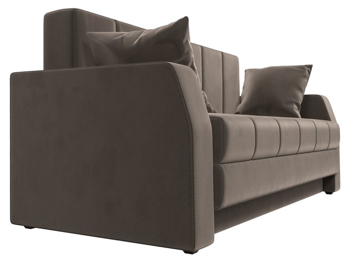 Прямой диван-кровать Малютка коричневого цвета - лучшие Прямые диваны в INMYROOM