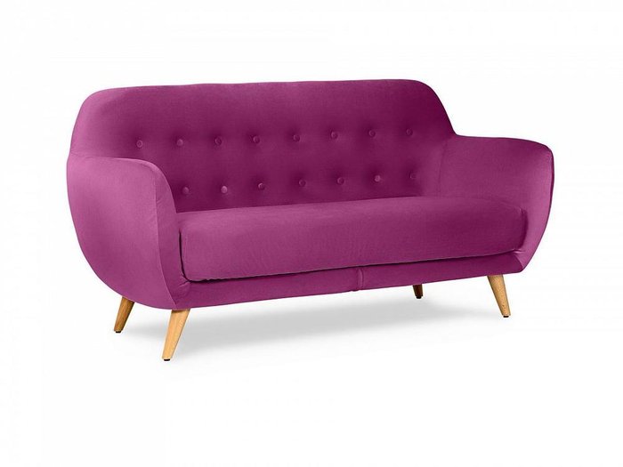 Диван Loa пурпурного цвета - купить Прямые диваны по цене 60930.0