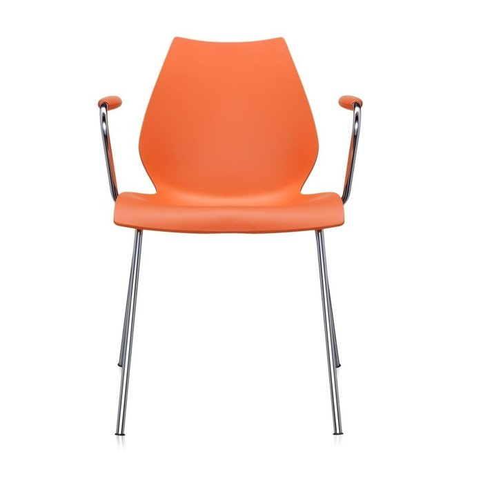 Стул Maui оранжевого цвета - купить Обеденные стулья по цене 24840.0