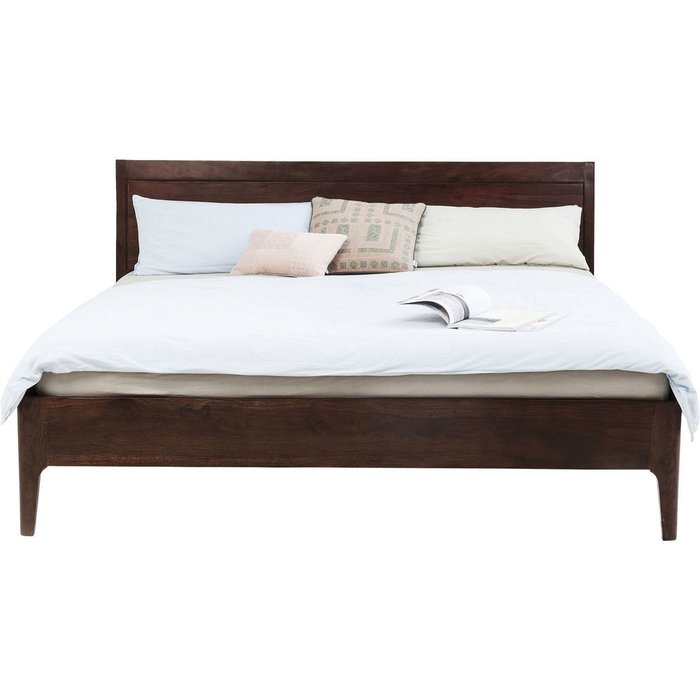 Кровать Brooklyn Walnut 180х200 - лучшие Кровати для спальни в INMYROOM