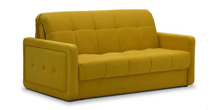 Диван-кровать Клэр желтого цвета