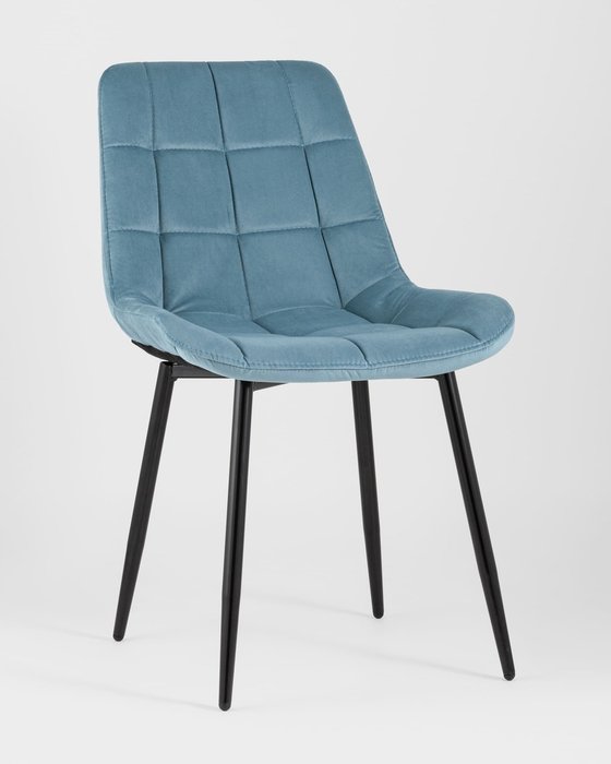 Стул Флекс пыльно-голубого цвета - купить Обеденные стулья по цене 5490.0